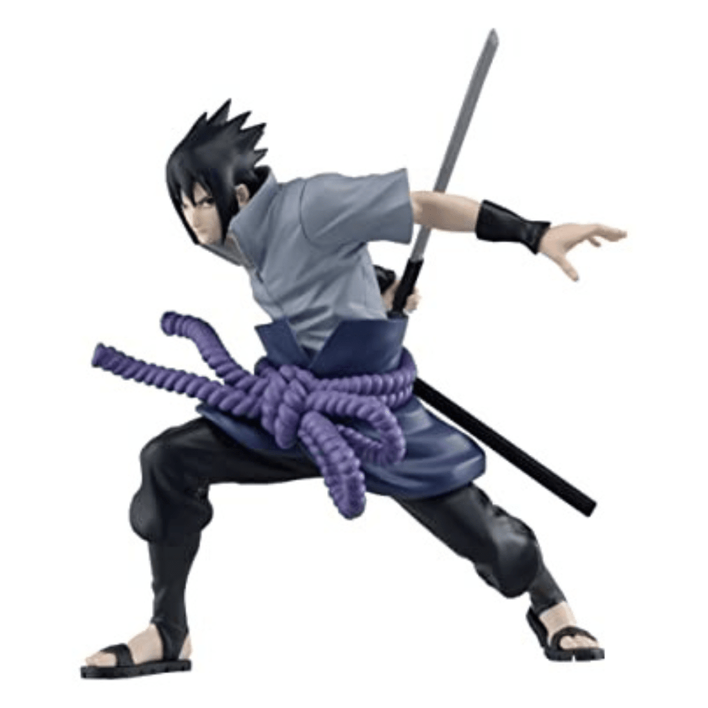 Naruto Shippuden Uchiha Sasuke Sword Attack Style Figure
