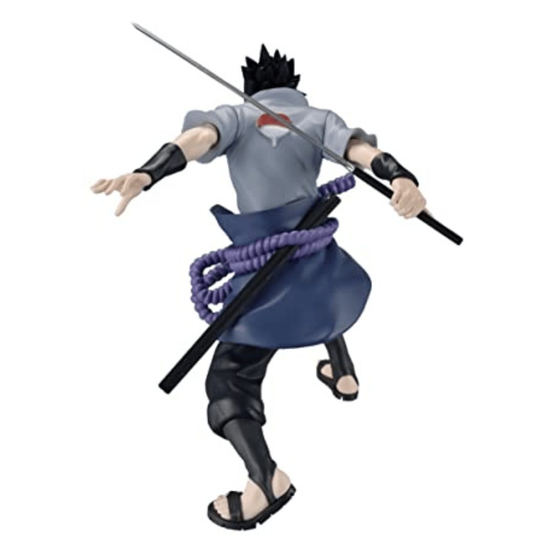 Naruto Shippuden Uchiha Sasuke Sword Attack Style Figure
