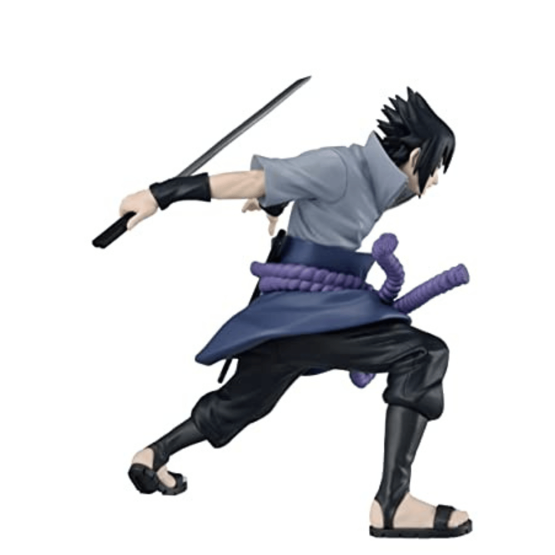 Naruto Shippuden Uchiha Sasuke Sword Attack Style Figure