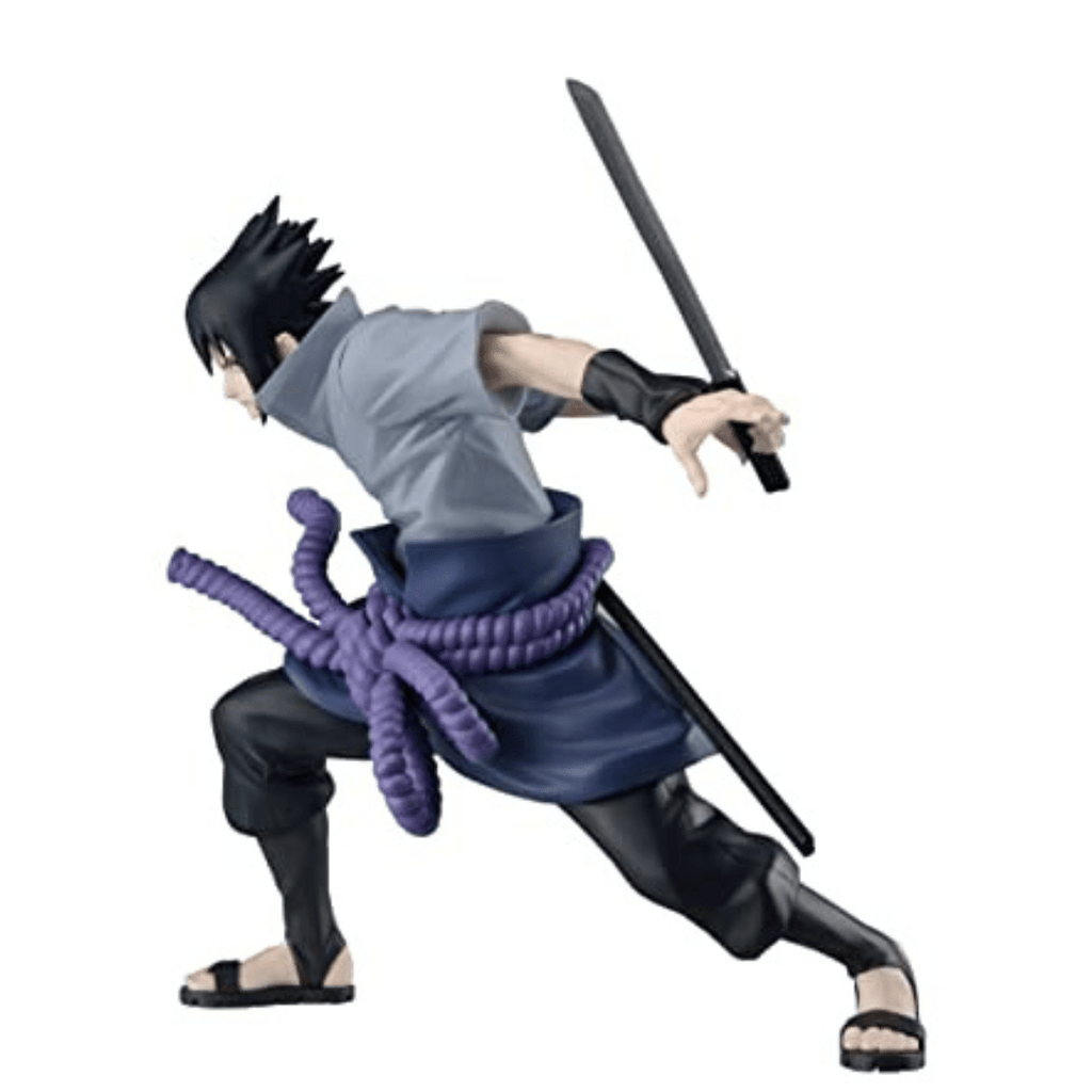 Naruto Shippuden Uchiha Sasuke Sword Attack Style Figure